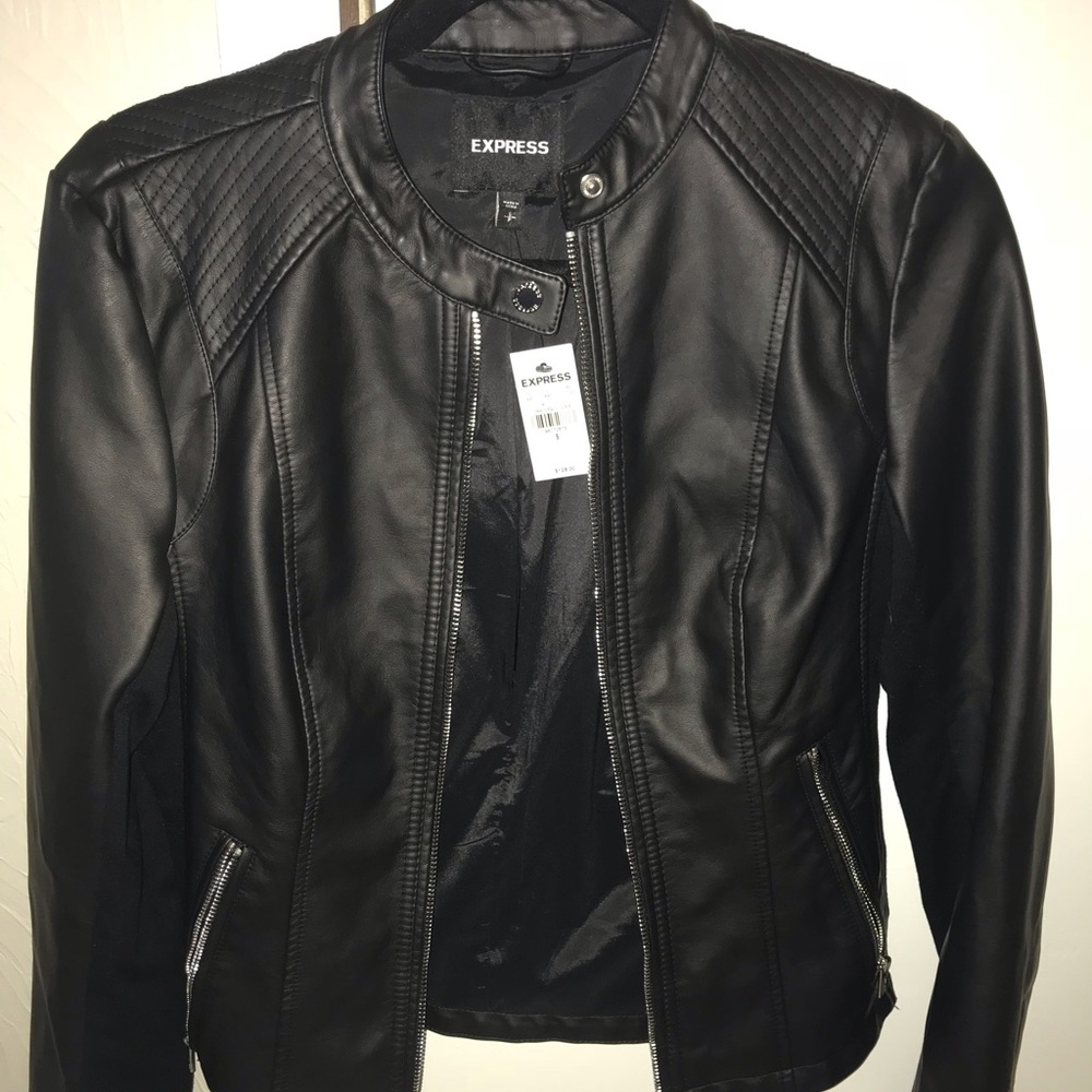Leather jacket